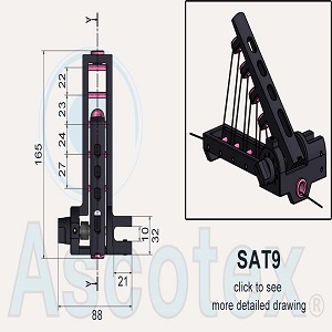 Bộ tăng bù lực căng dây Yuasa SAT9-Compensating Yarn Tensioner